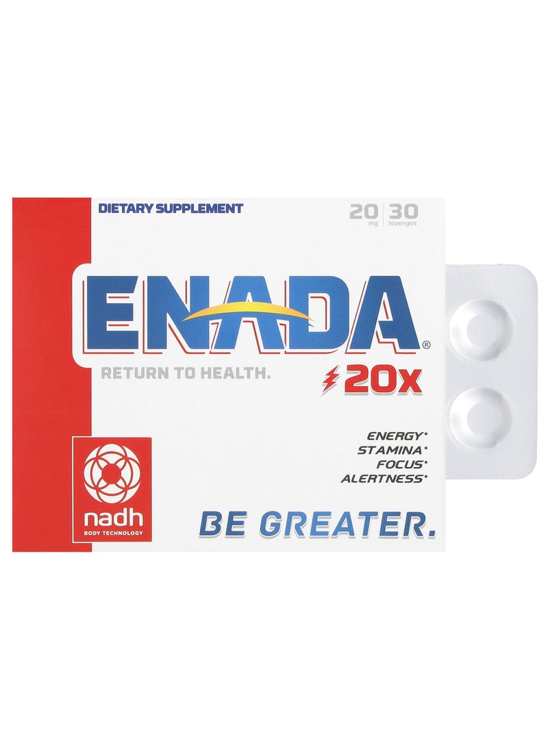 20x, 20 mg, 30 Lozenges
